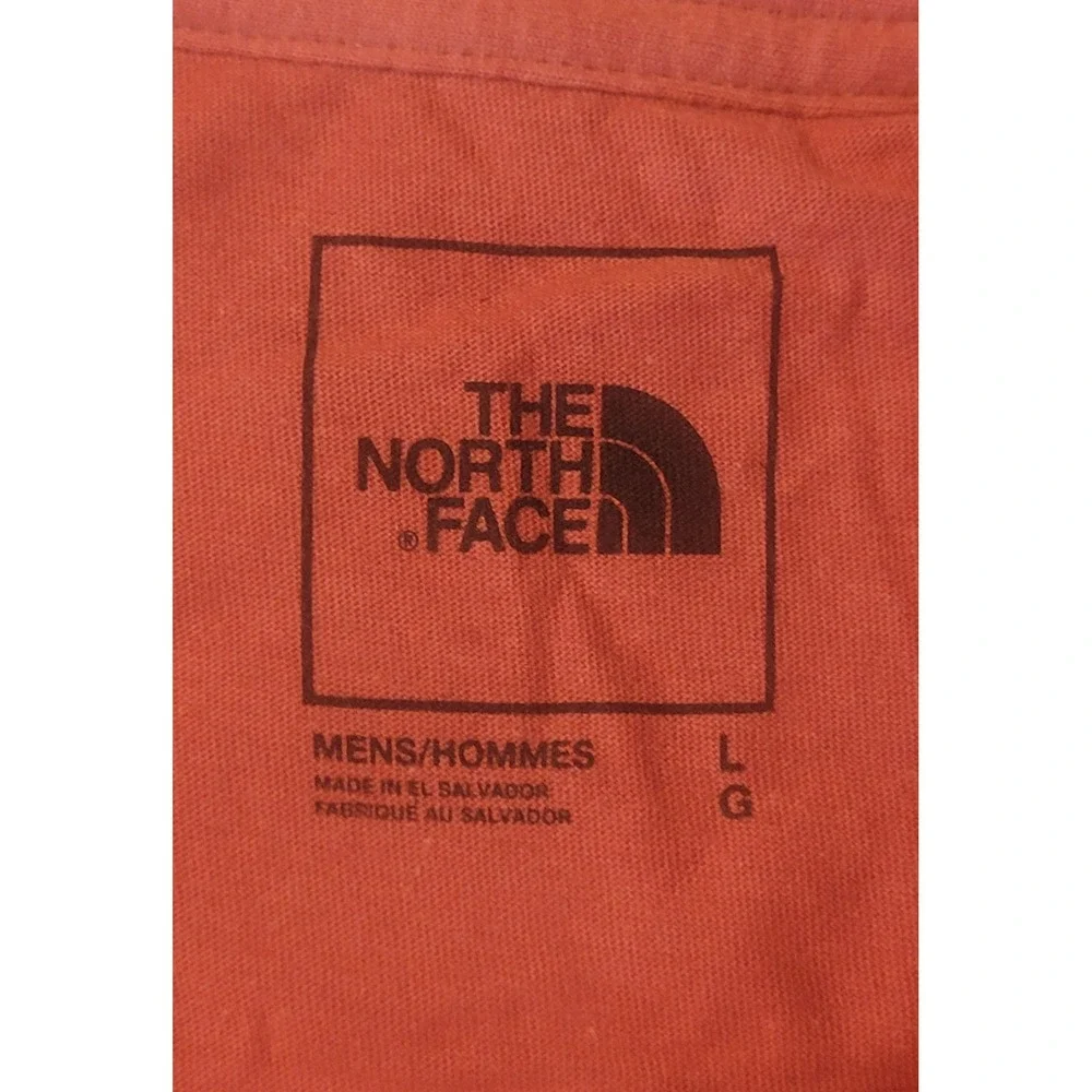 The North Face Mens S/S Box NSE Tee Tandori Spice Red NF0A4763UBR-L Large NEW
